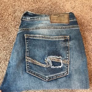 Silver Girlfriend Jeans